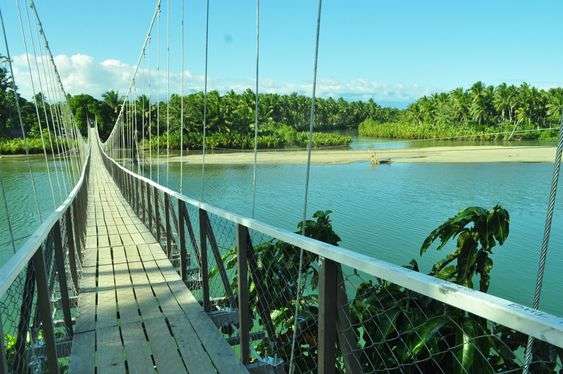 Zabali Hanging Bridge - Aurora Tourist Spots